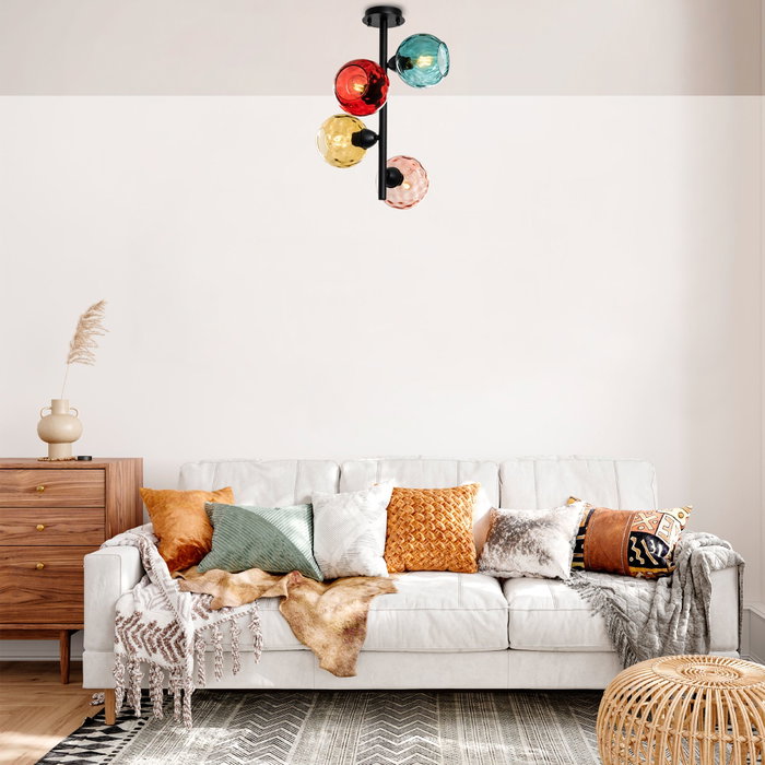 Opviq Benek - 15 - 14496 Multicolor y Negra